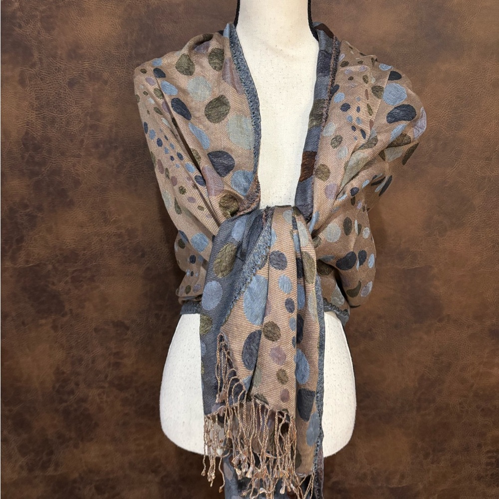 BANARIS silk scarf/wrap